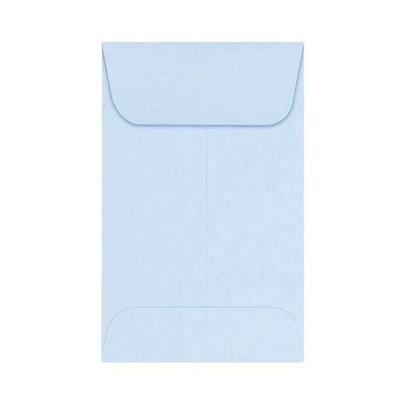 #1 Coin Envelopes (2 1/4 x 3 1/2) - Boardwalk Blue (1000 Qty.)