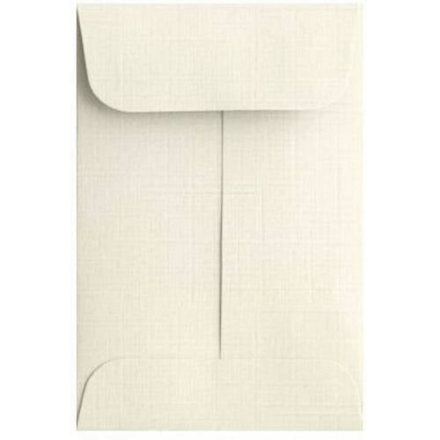1 Coin Envelopes (2 1/4 x 3 1/2) Natural Linen (1000 Qty.)