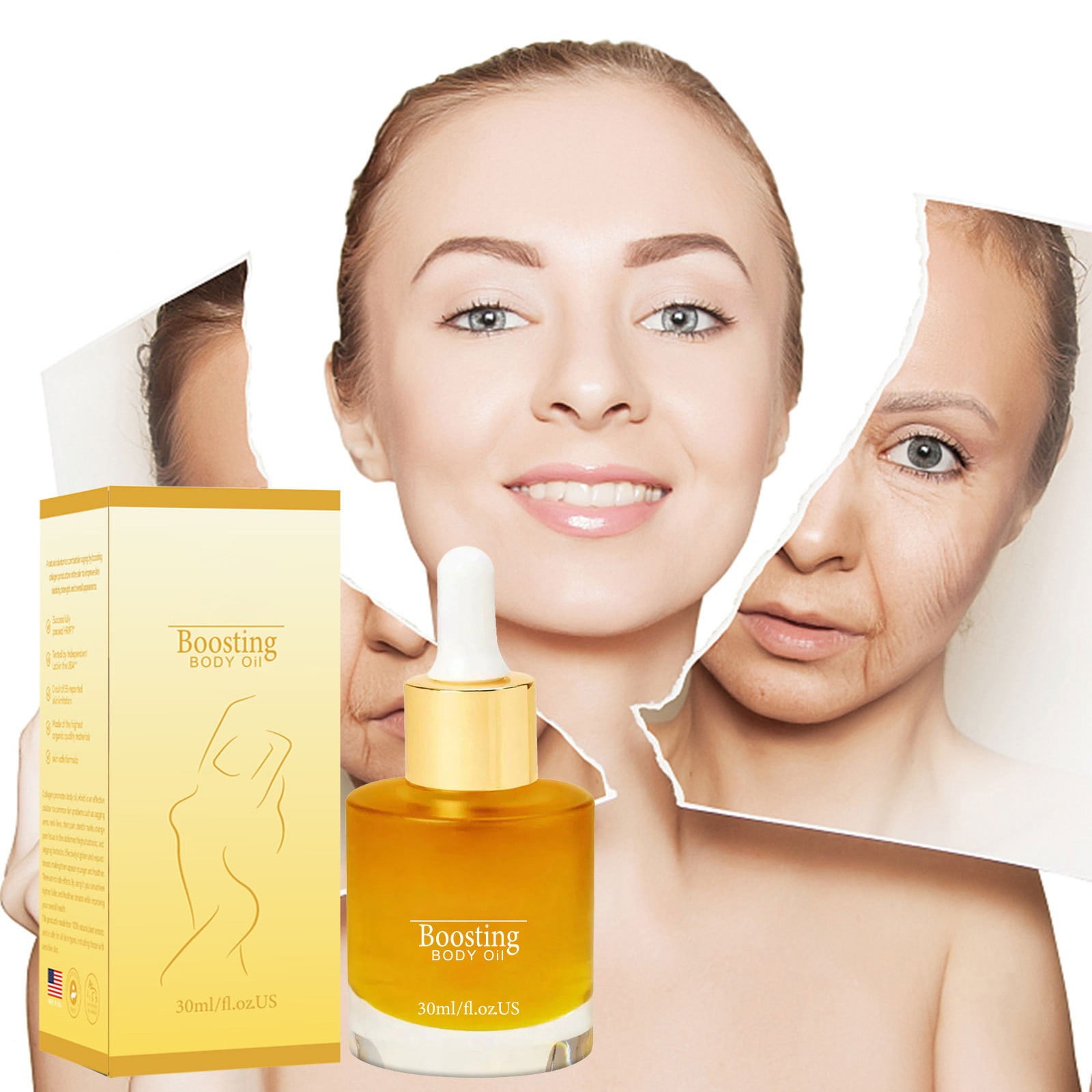 1 * Collagen Oil, Skincare Nourishing Facial Oil with Sunflower