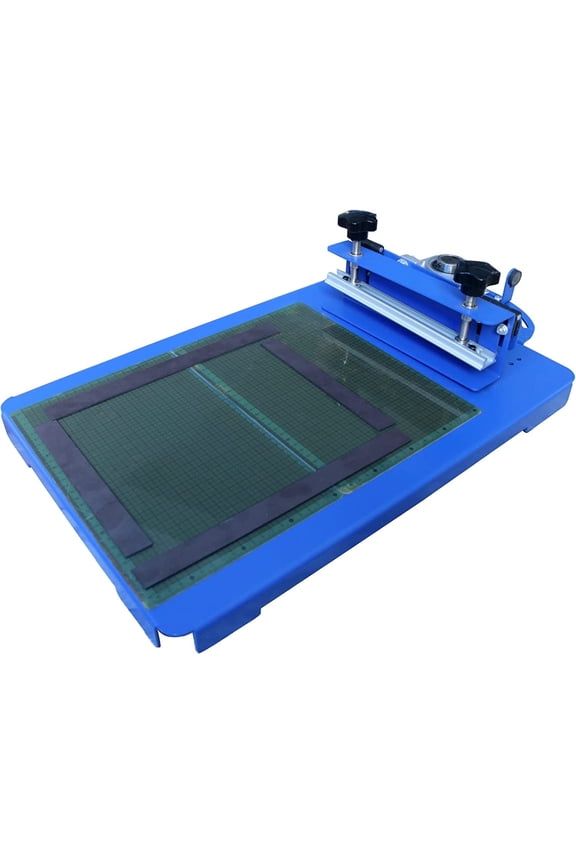 1 Color 1 Station Screen Printing Press Rotatable Screen Plate DIY T-Shirt Printer