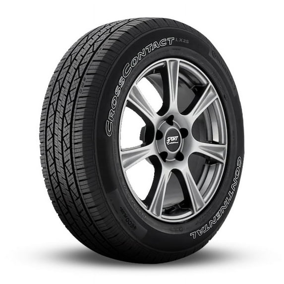 1 Continental CrossContact LX25 OWL 235/70R16 106T All Season 70K Mileage 740AB 15509920000 / 235/70/16 / 2357016