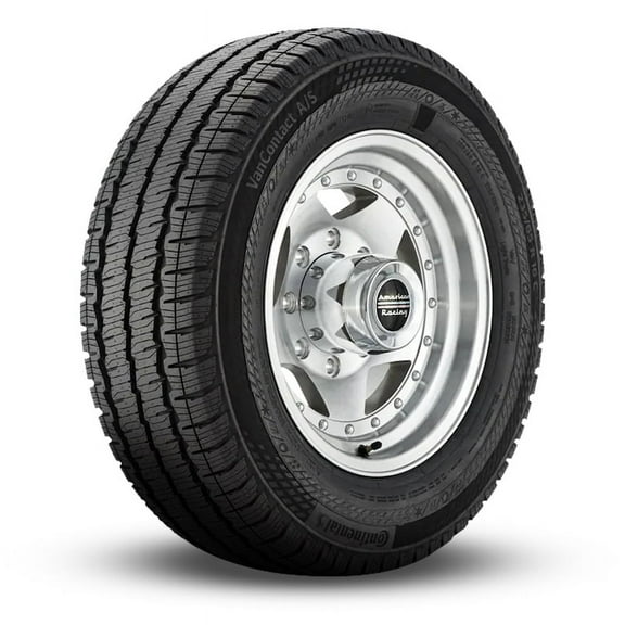 1 Continental VanContact A/S 225/75R16 121/120R Cargo Van Fleet Load Range E 4514690000 / 225/75/16 / 2257516
