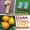 thumbnail image 1 of Pre-Owned 1 Cookie, 2 Chairs, 3 Pears : Numbers Everywhere (Library Binding) 9781467702324, 1 of 1