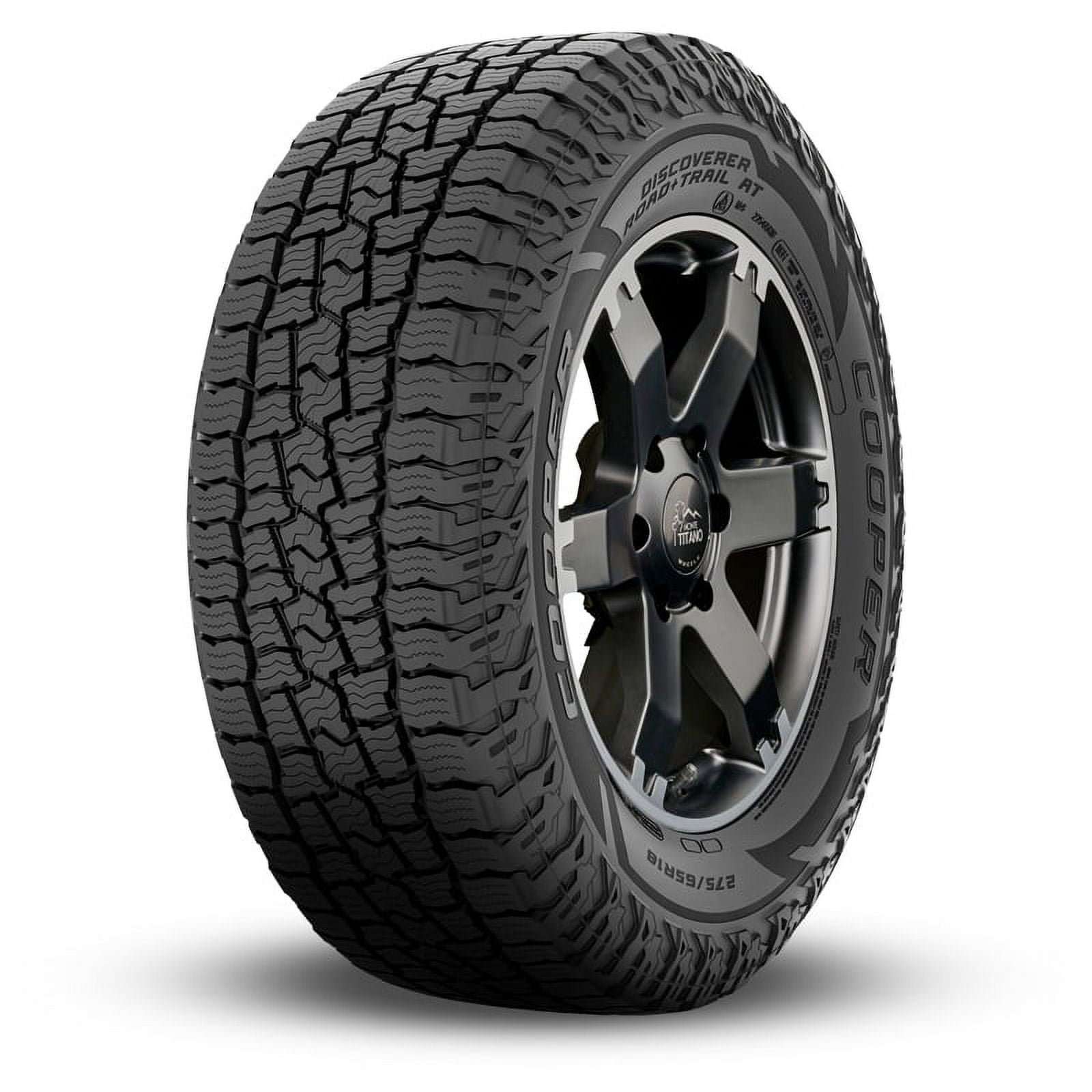 Cooper Discoverer Road + Trail AT 255/65R17 110T Light Truck & SUV Tire