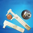 thumbnail image 1 of 1 Copper sliding gauge caliper, millimeter ruler, bead-type jewelry measuring tool, precision double-scale vernier caliper, ruler, measuring tool., 1 of 3