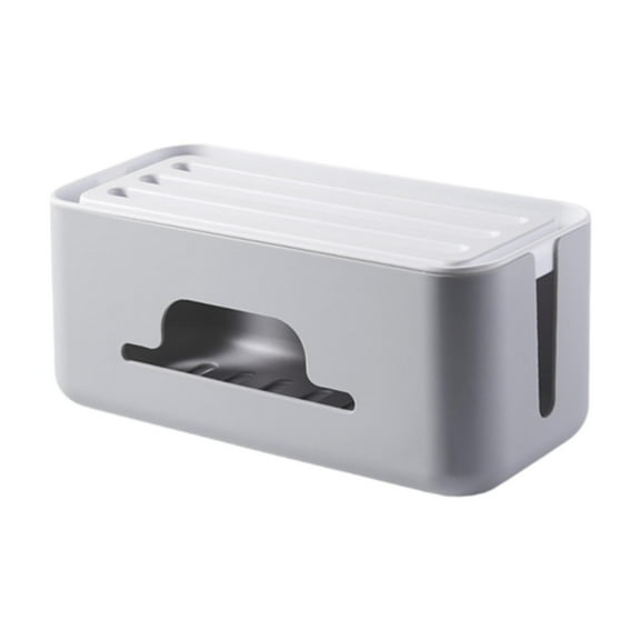 1 Cord Organizer Box Cable Management Case Under Desk Storage for Hide Wires Power Strips Tvs and Electronics
