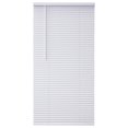 1" Cordless Mini Blind 27"(W) X 36"(L) White, Light Filtering, Cordless