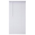 1" Cordless Mini Blind 31"(W) X 54"(L) White, Light Filtering, Cordless