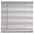 thumbnail image 1 of 1" Cordless Vinyl Light Filtering Blinds, 1-Piece, White, 30" W X 64" L, 1 of 5