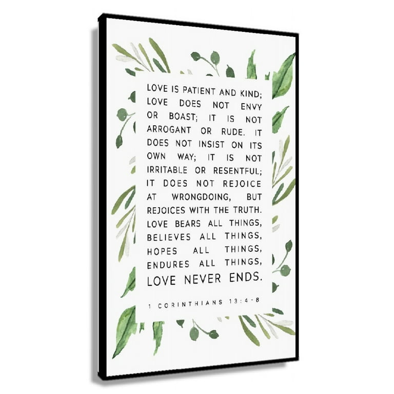 1-corinthians-13-4-8-bible-verse-wall-art-love-is-patient-printable-wall-art-scripture-christian-gift-poster-nature-modern-living-room-decor-hanging-walmart-com for Free Printable 1 Corinthians 13 4 8 1 Corinthians 13 4-8 Bible Verse Wall Art, Love Is Patient Printable Wall Art, Scripture Christian Gift Poster Nature Modern Living Room Decor Hanging - Walmart.com for Free Printable 1 Corinthians 13 4 8