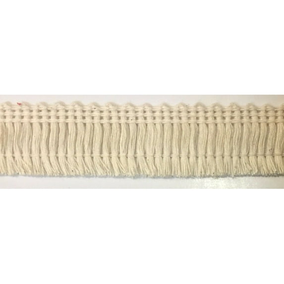 1" Cotton Brush Fringe trims - 20 Continuous Yards - MADE IN USA!