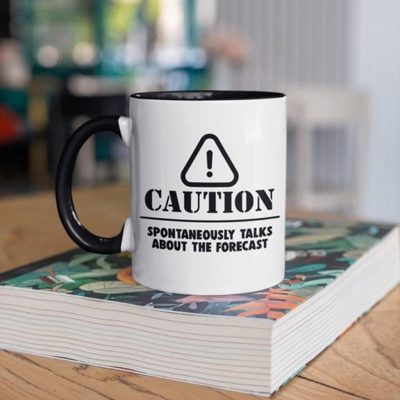 1 Count 11 Oz Weather Forecasts Mug Funny Weatherman Coffee Mugs Meteorology Gifts Meteorologists Valentine S Day Christmas Winter and Birthday Gifts Dad Mom Friends Family and Friends Colleagues
