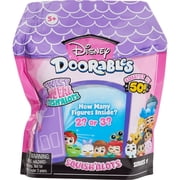 Disney Doorables Squish'Alots Blind Bags - Bundle with 3 Squishalots Doorables Mini Figures for Kids, Adults Plus Stickers | Disney Squishy Mini Figures