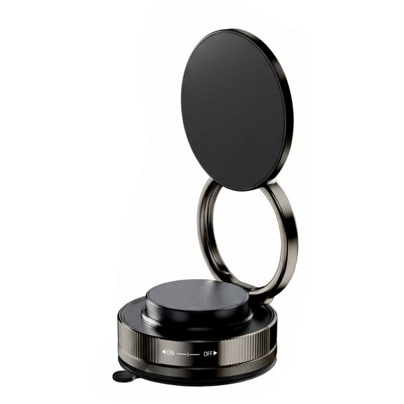 1-Count Universal Foldable Car Smartphone Mount for iPhone 13+, No Case