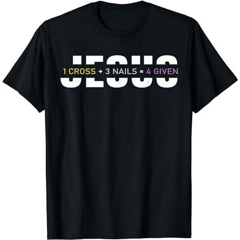 Jesus Cross 3 nails Easter T Shirts Jesus Cross 3 nails Easter T Shirts