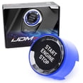 thumbnail image 1 of (1) Crystal Diamond Reflective Engine Push Start Button w/Blue Trim For BMW F/G Chassis Code 2 3 4 5 7 Series, X1 X2 X3 X4 X5 X6 w/Auto Start/Stop Feature, 1 of 9