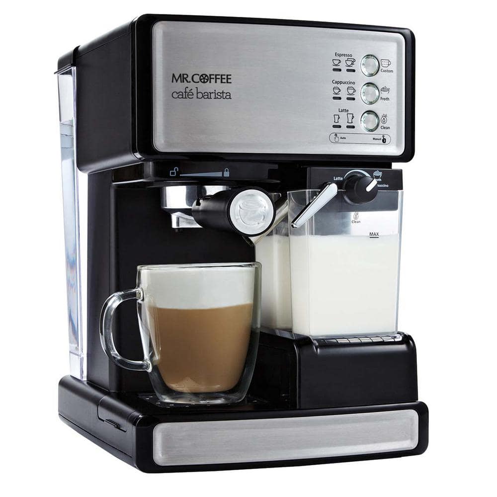 1Cup Cafe Barista in Black Stainless Steel