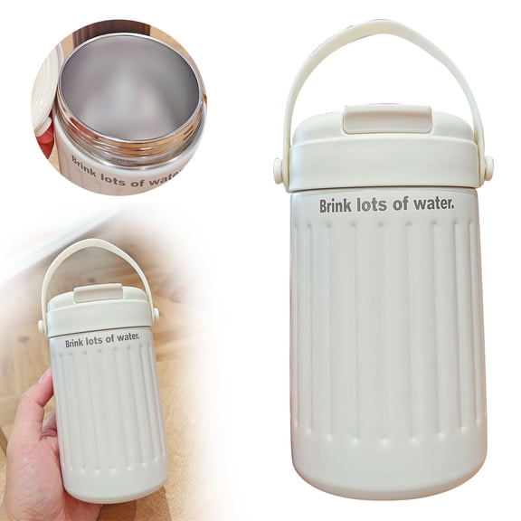 1 Cup Clearance! Stylish Travel Tumbler Stainless Coffee Cup with Leak Proof Lid for Couples