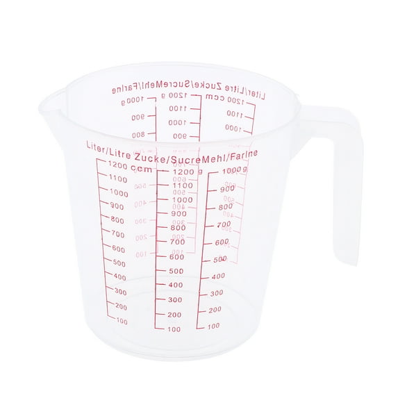 1 Cup Measuring Cup Beaker Measuring Tools Clear For Kitchen Cooking