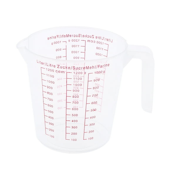 1 Cup Measuring Cup Beaker Measuring Tools Clear For Kitchen Cooking