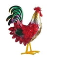 1 Cute Wooden Rooster Pendant For Jewelry Making And Home Decoration