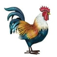 1 Cute Wooden Rooster Pendant For Jewelry Making And Home Decoration
