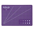 thumbnail image 1 of Nomeni Craft Fabric Clearance, A5 Art Self Healing Pvc Cutting Mat Double Sided Gridded Rotary for Craft Fabric Tools&nbsp; Purple, 1 of 1