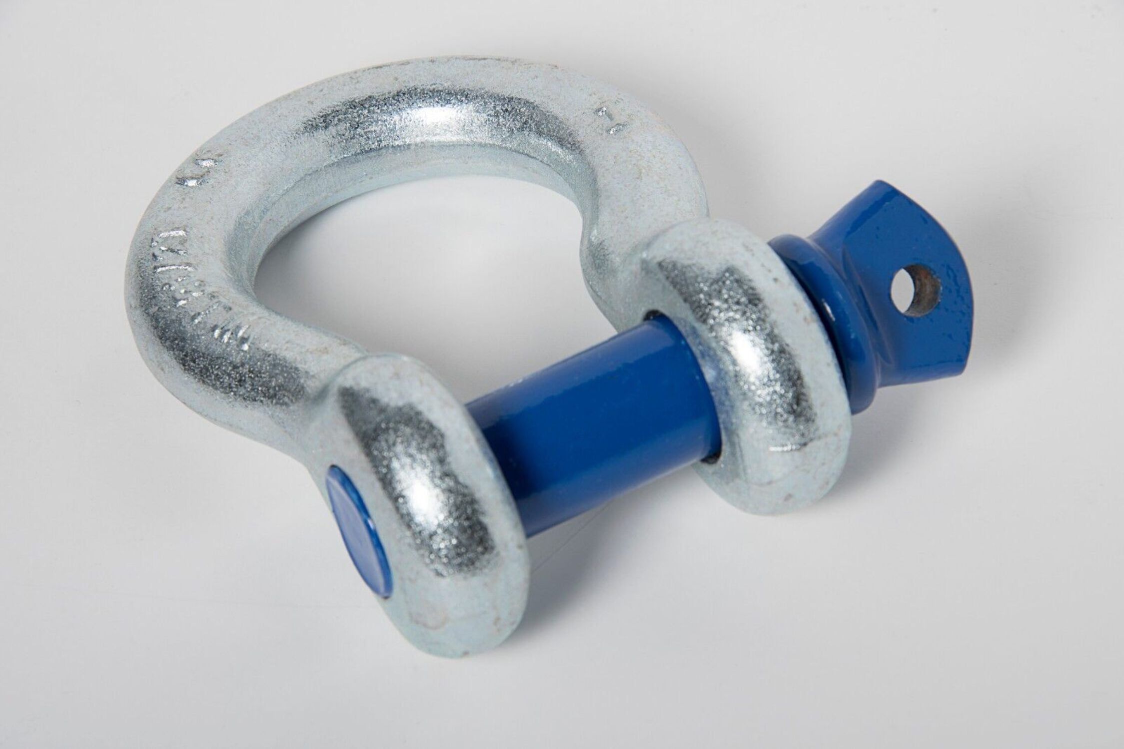 1" D Ring Bow Shackle Screw w Blue Pin Clevis Rigging Jeep Towing 8.5Ton 18500lb