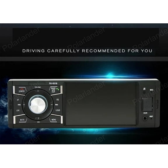 1 DIN Car Radio MP5 Player Support USB / TF card AUX/SD 4.1-inch remote control Bluetooth Car Audio