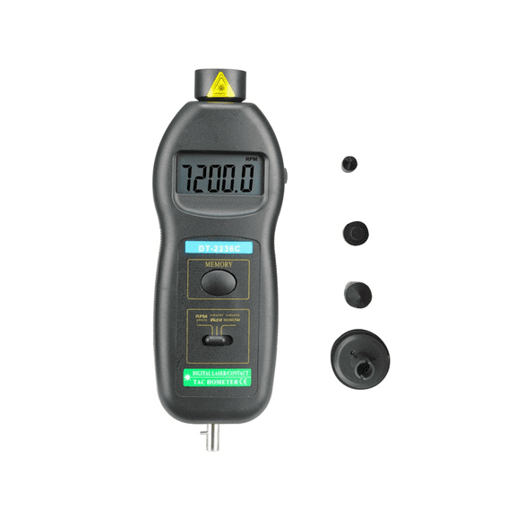 1 * DT2236C Speed Detector Meter-As Shown