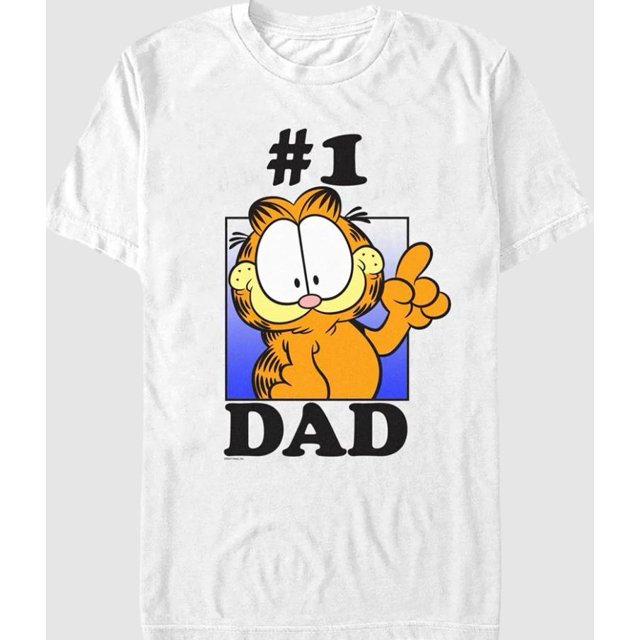1 Dad Garfield Tshirt, Size S4XL Fast shipping