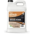 thumbnail image 1 of #1 Deck Premium Semi-Transparent Wood Stain for Decks, Fences, Siding - 2.5 Gallon Natural, 1 of 9
