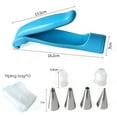 thumbnail image 1 of 1*Decorating Gun, 1*Converter, 4*Decorating Nozzles Clearance! Diy Tools Frosting Pipes Sets Squeezing Decorating Pens for Cupcake Dessert Decorators Pen Casing Nozzle Kits, 1 of 9