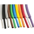 thumbnail image 1 of 1" Diameter Polyolefin Heat Shrink Tubing - 3 to 1 Ratio | 25 Feet Length - Color: Orange, 1 of 1