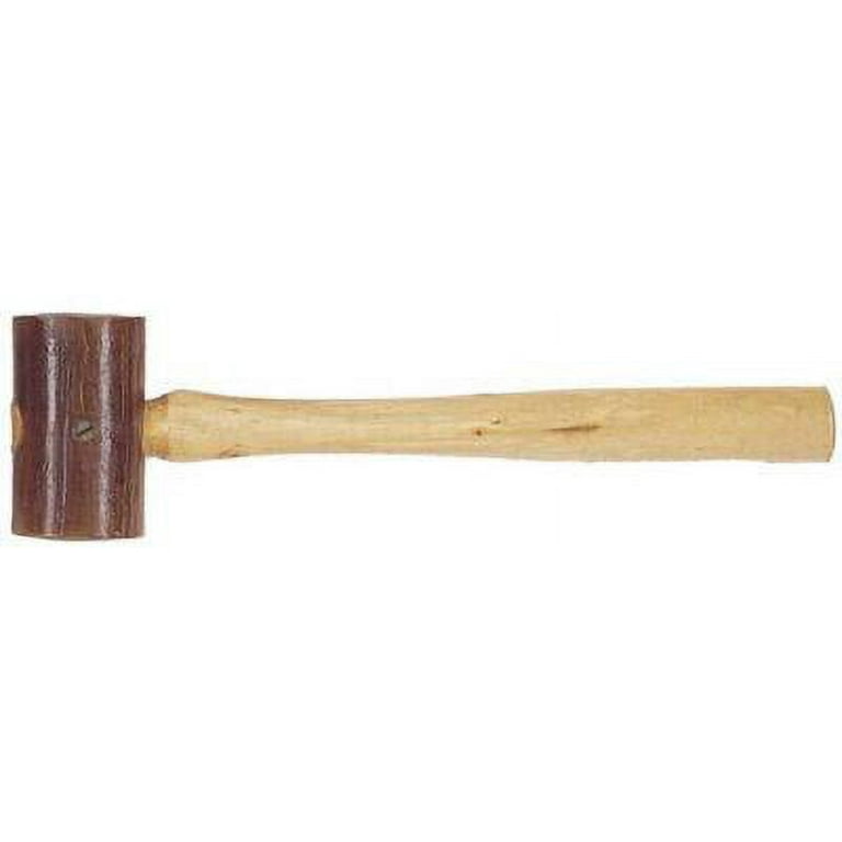 1 Diameter Rawhide Leather Mallet Hammer