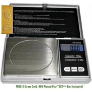 1 Digital Pocket GRAIN SCALE-Electronic Machine for Archery Arrows 100gr OR Reloading Powder
