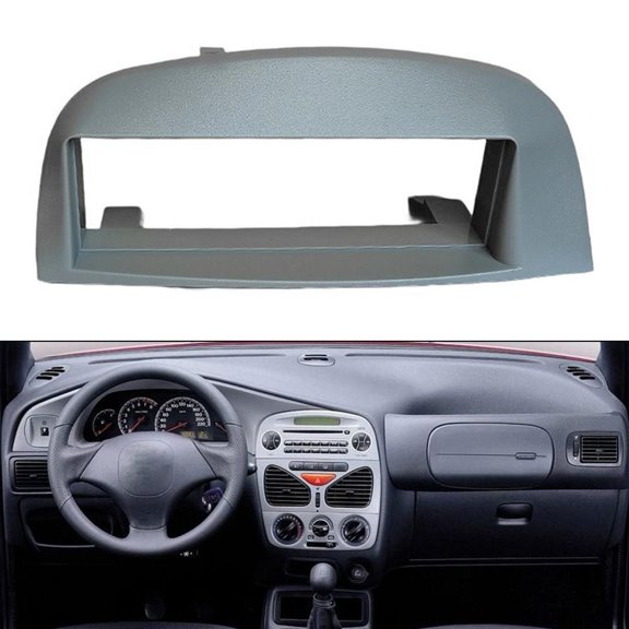 1 Din Car Radio Fascia For Fiat 1996-2004 Stereo Dashboard Holder Frame Kit For Fiat For Siena For Palio For Albea Accessories
