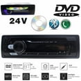 thumbnail image 1 of 1 Din Car Radio MP3 SD/AUX/USB Wireless Remote Control Bluetooth 24V Charger Handsfree DVD CD Player FM Transmitter Car Stereo, 1 of 12
