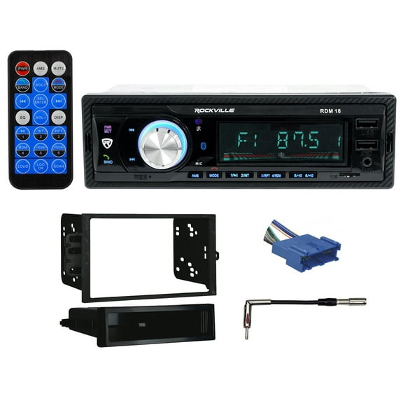 1-Din Digital Media Bluetooth AM/FM/MP3 USB/SD Receiver For 96-99 Oldsmobile LSS