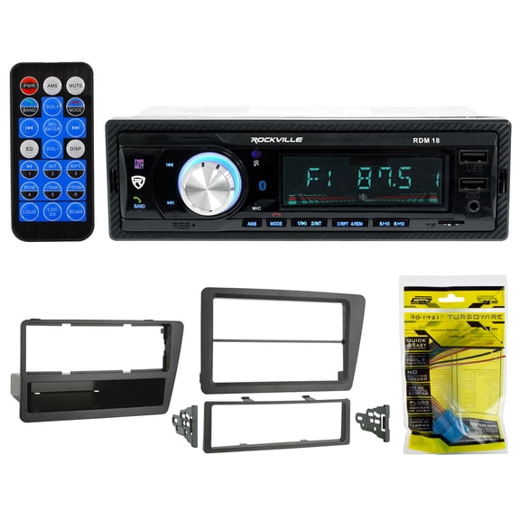 1-Din Digital Media Bluetooth Receiver+Kit For 2002-2005 Honda Civic Si