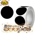 thumbnail image 1 of Under 1$ Dollar 500 Pcs 1 Inch Round Color Dot Stickers, Self‑Adhesive Circle Label Stickers for Marking, Scrapbooking, Gift Wrapping, DIY Crafts, Home Office Organization, Classroom Decoration, 1 of 9