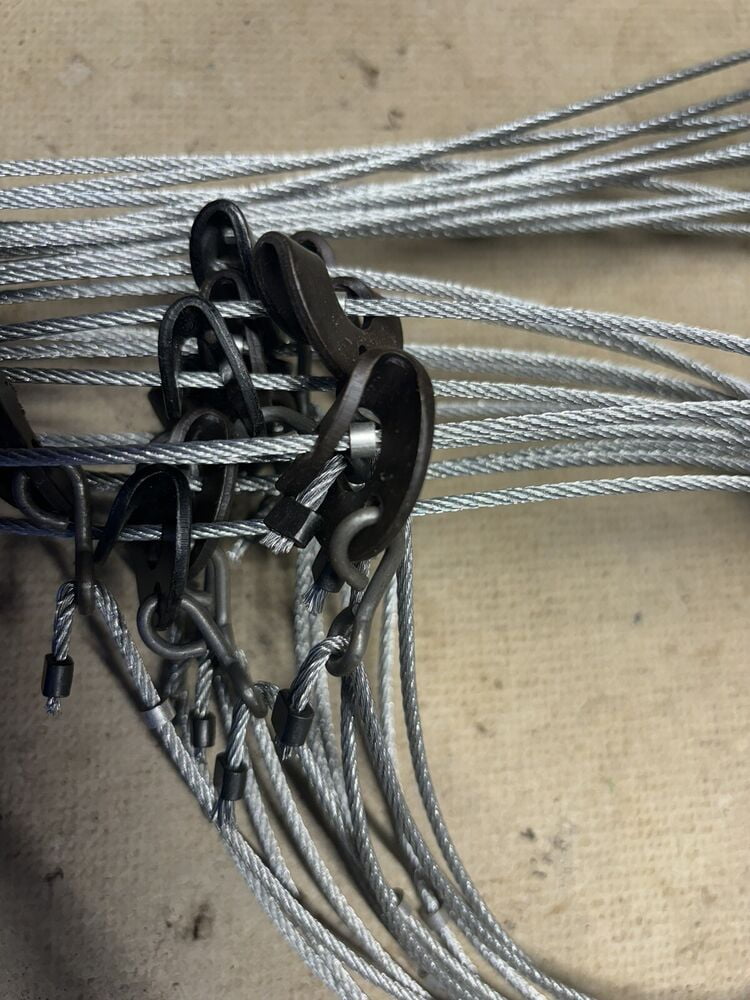 1 Dozen 66” Wisconsin, Pa, Mo Legal Cable Restraints