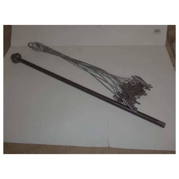 1 Dozen FANG Anchors w/ 18" Cable & Driver, and Stakes