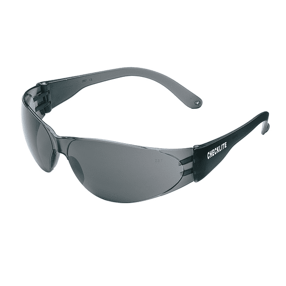 1 Dozen of MCR Safety CL112 Checklite CL1 Series Safety Glasses with Gray Le