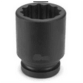 thumbnail image 1 of Grey Pneumatic 1" Drive x 36mm Deep - 12 Point Socket, 1 of 5