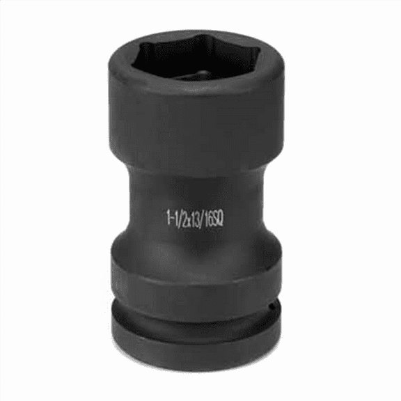 Grey Pneumatic 1" Drive x 35mm x 17mm Square Socket