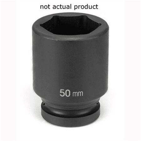 Grey Pneumatic 1" Drive x 42mm Deep Socket