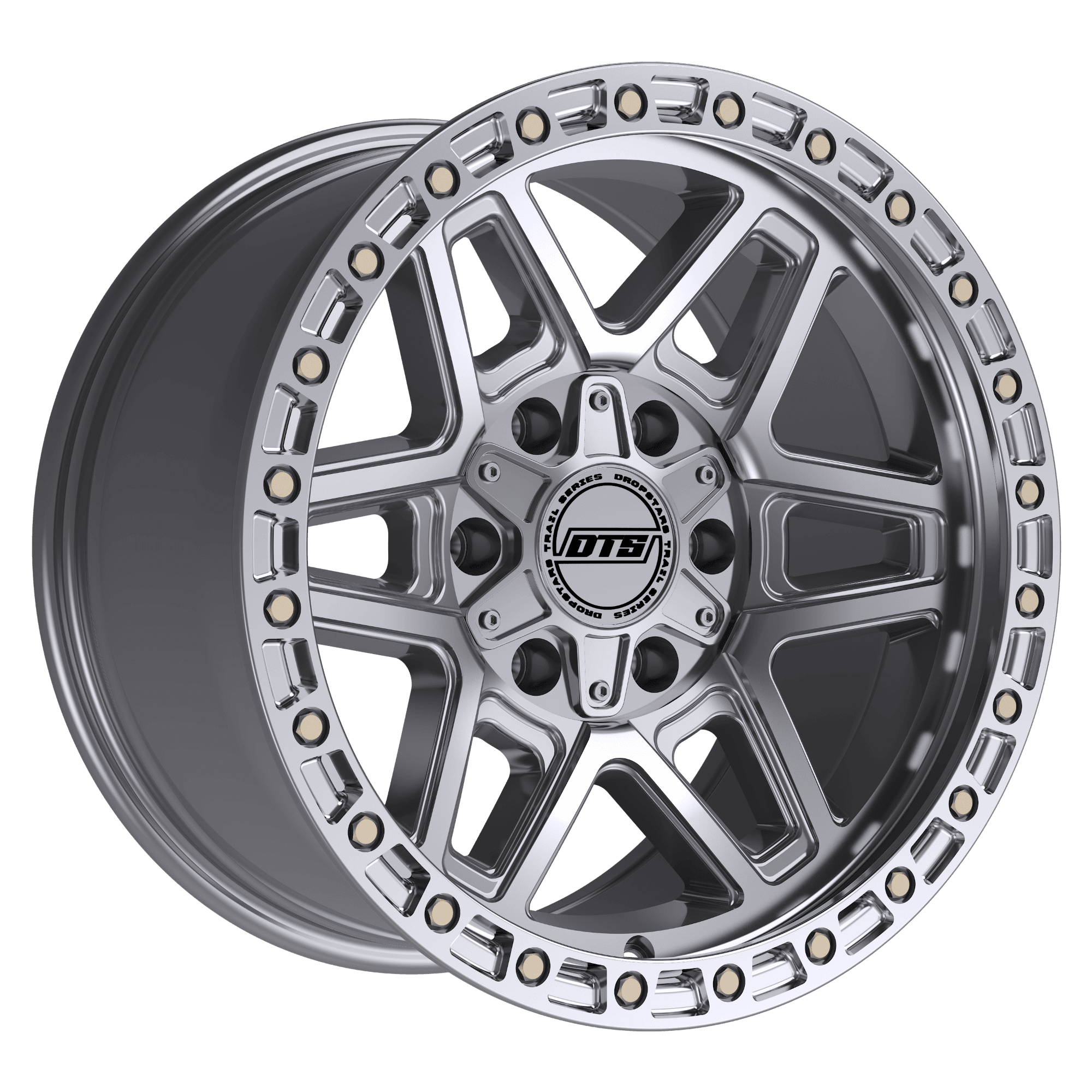 Dropstars Trail Series 602MS-7906812 17X9 6X135 / 6X5.50 (-12) DTS 602MS (HB 106.2)