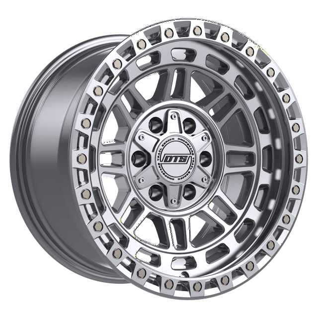 1 Dropstars Trail Series 20x10 6X135 / 6X5.50 -19 603MS Machined and Silver Wheel Rim