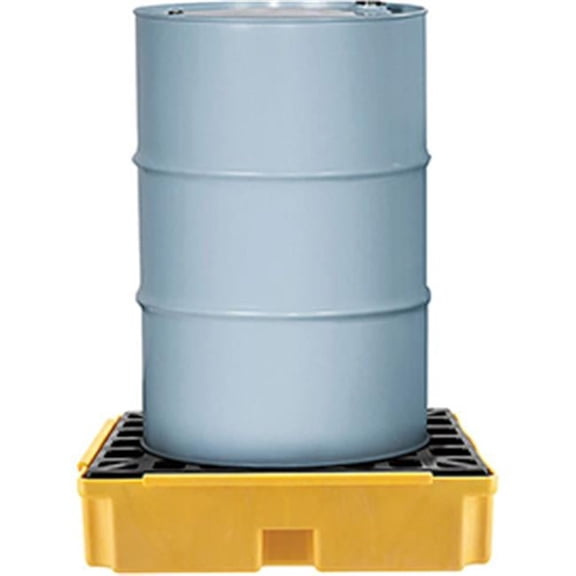 1 Drum Spill Containment Platform, Yellow